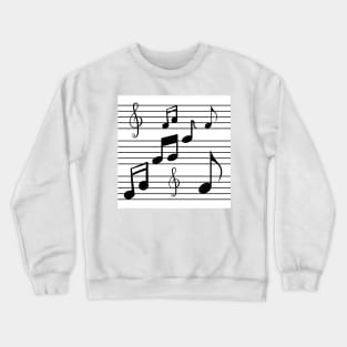 Pleased with music Crewneck Sweatshirt